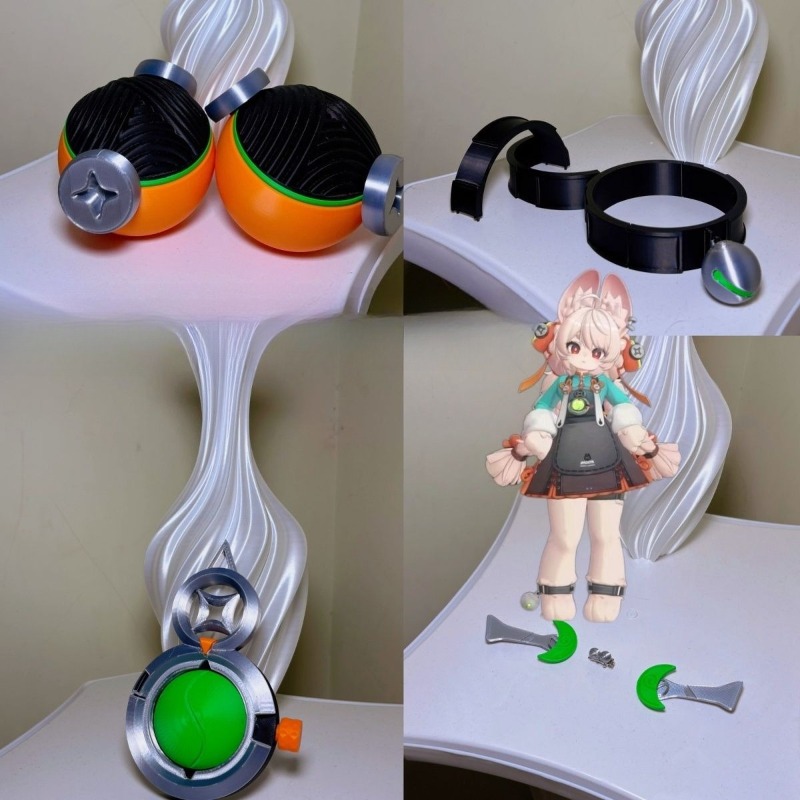3D Printing Zone - Zhao Cosplay Gra Zenless Zone Zero