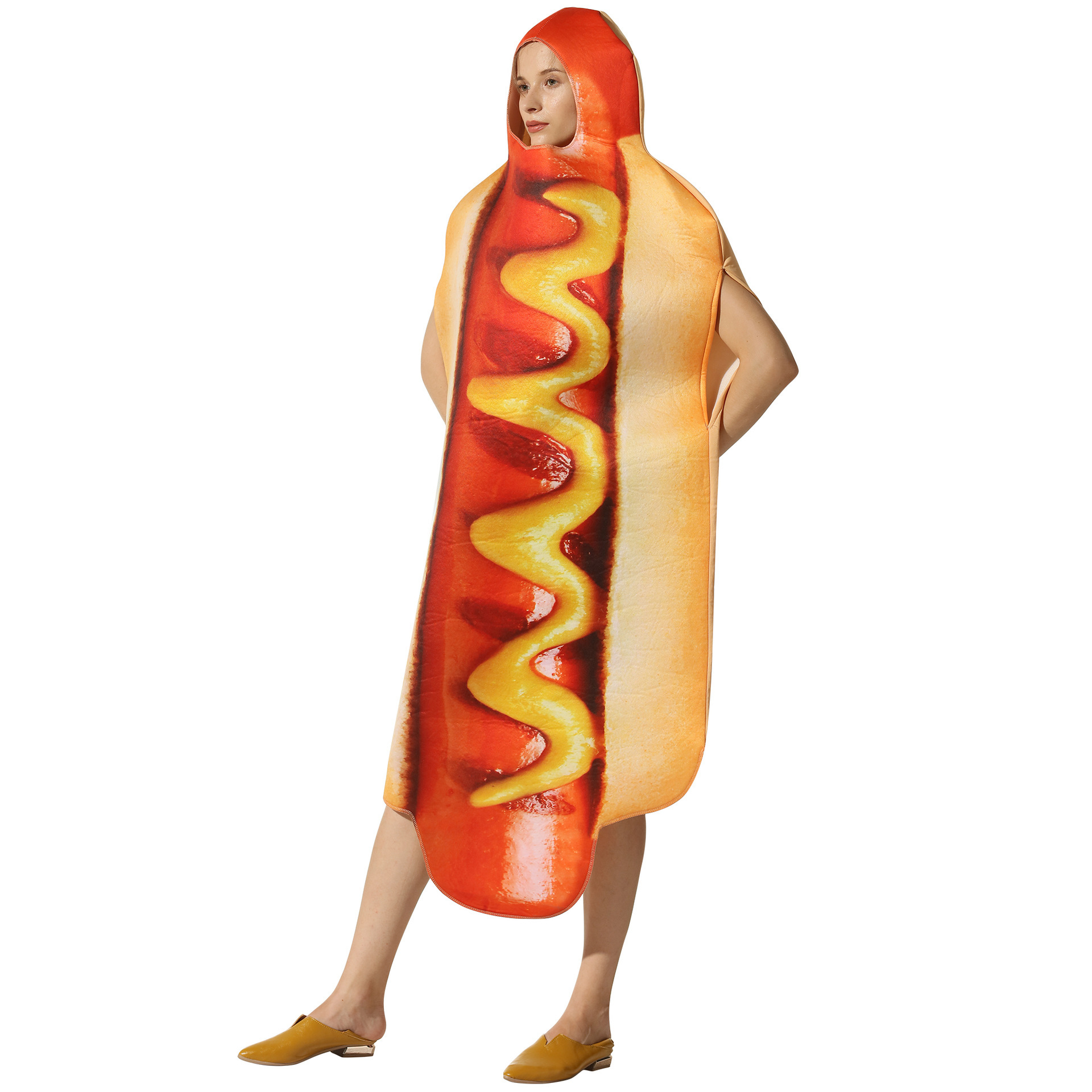 3D Printing In Food - Zabawny Kostium Hot Doga z Kapturem