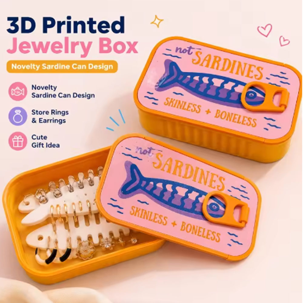 Pudełko na biżuterię w kształc – 3D Printing Jewellery recenzja i cena