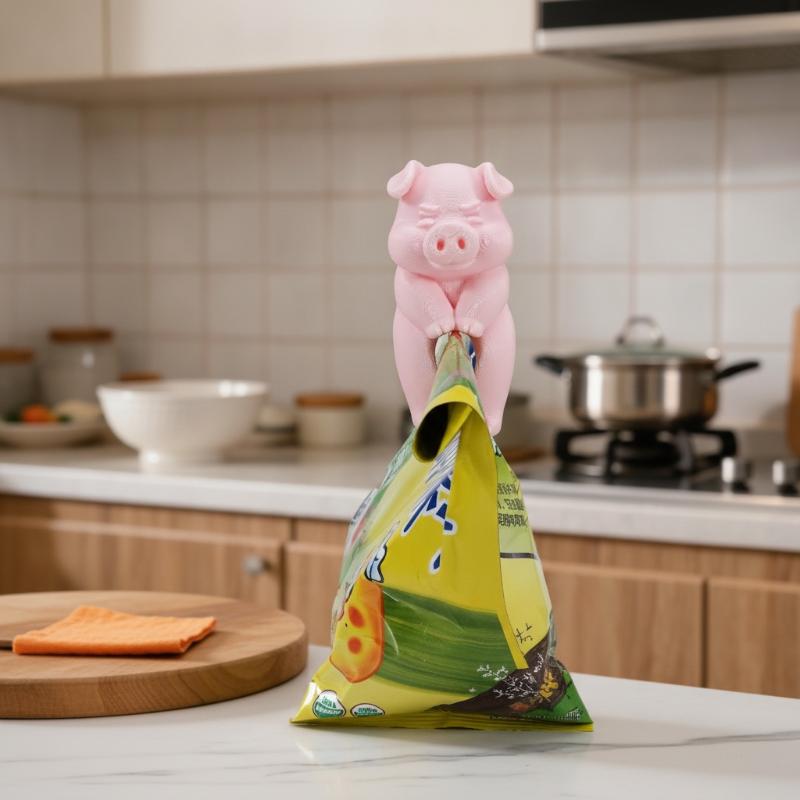 Klipsy do torebek z motywem zw – 3D Printing In Food recenzja i cena