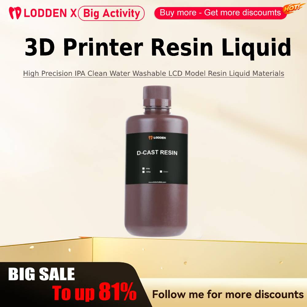 Żywica do drukarek 3D Lodden,  – 3D Printing Pdf recenzja i cena