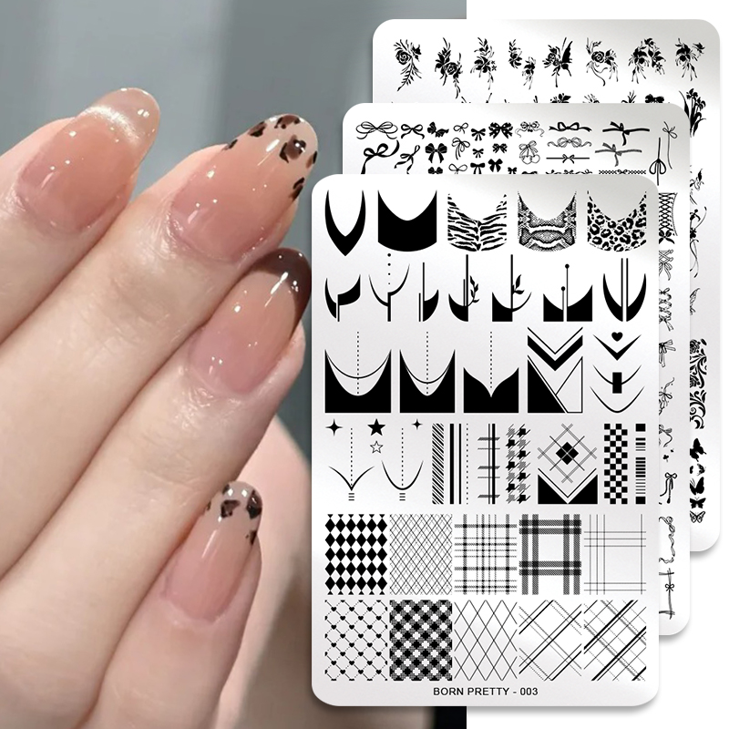 BORN PRETTY Płyta do stemplowa – 3D Printing Templates Free recenzja i cena