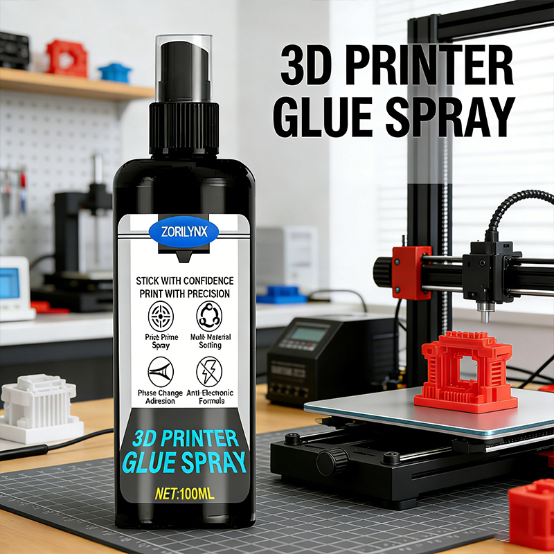 Spray do druku 3D, klej w płyn – 3D Printing Glass recenzja i cena
