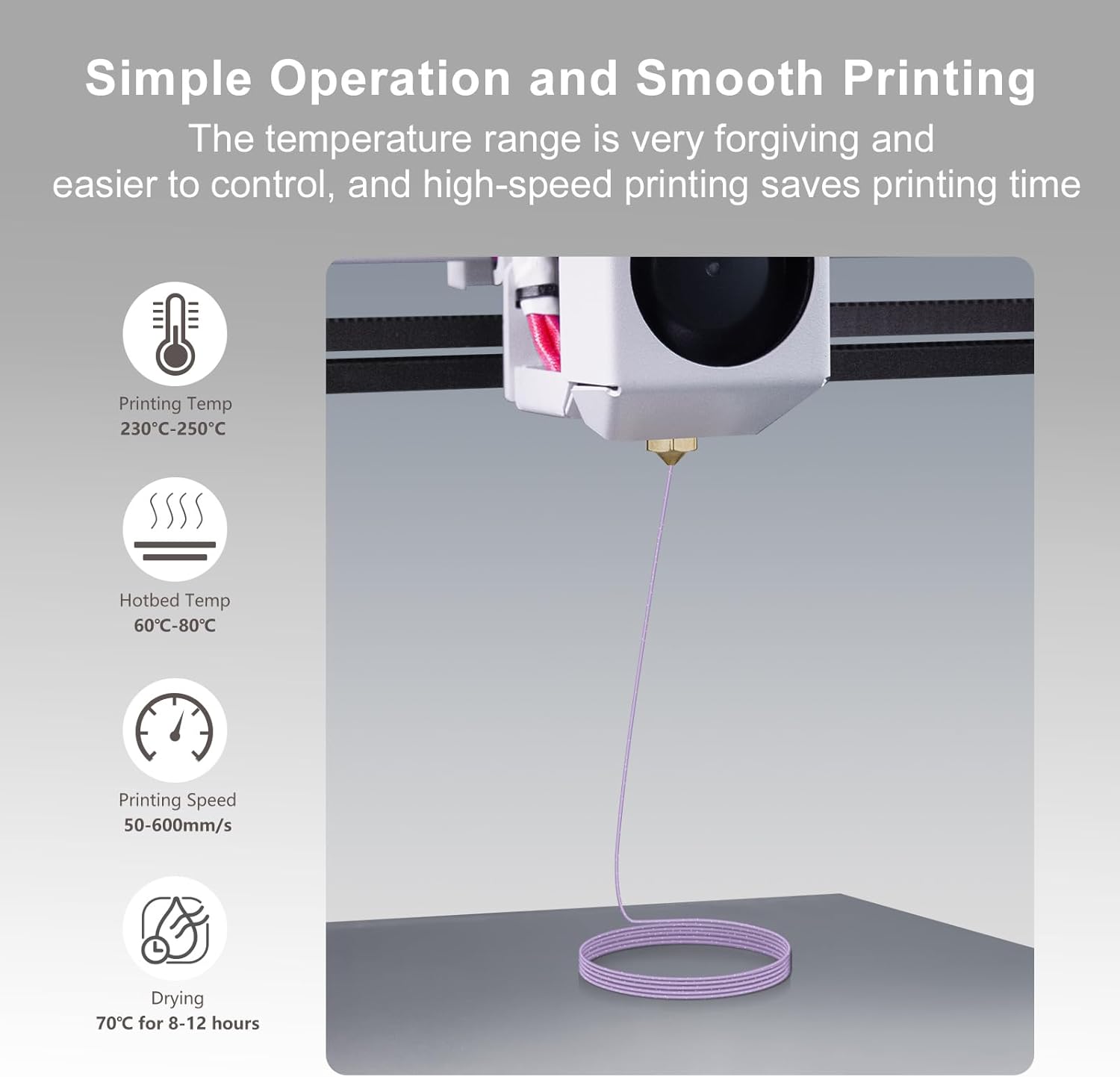 Filament PETG z brokatem 1.75m – 3D Printing Glass recenzja i cena