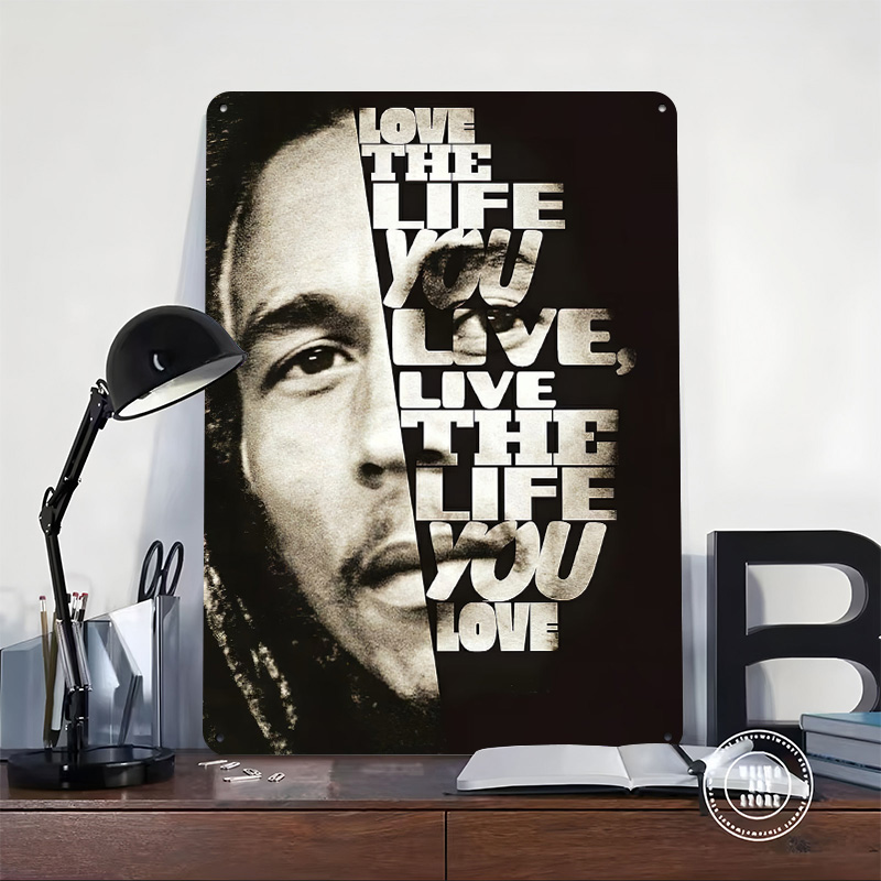Plakat z cytatem Boba Marleya  – 3D Printing Quotes recenzja i cena