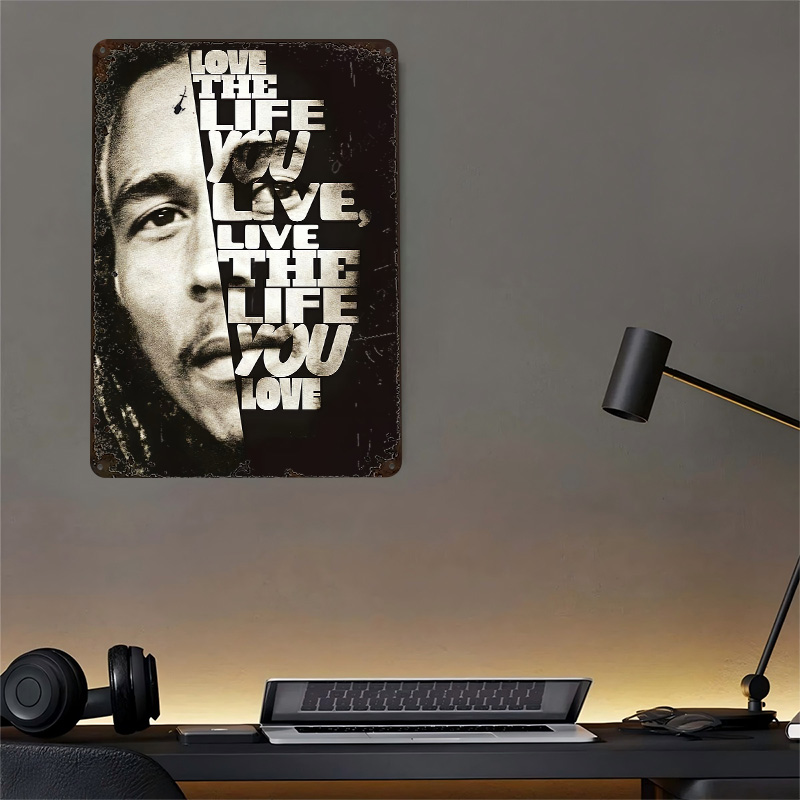 Plakat z cytatem Boba Marleya  – 3D Printing Quotes recenzja i cena